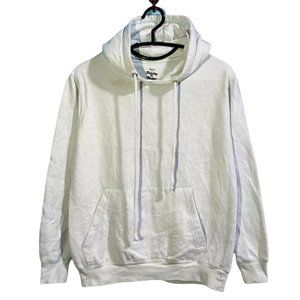 Second Hand Men's Classic Pullover Hoodie White XXL